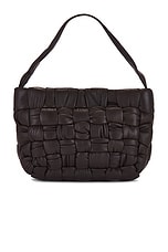 Textured Mini Woven Tote