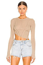 Asymmetric Long Sleeve Tee