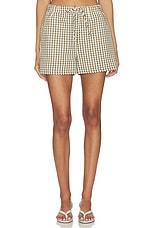 Easy Gingham Shorts - thumbnail 4