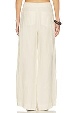 The Linen Marine Wide Leg Pants - thumbnail 7