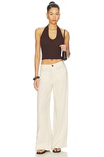 The Linen Marine Wide Leg Pants - thumbnail 8