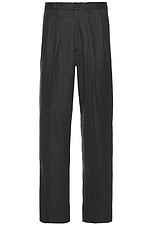 Wool Saxony 2tuck Pants