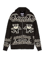Product image of Schott Grateful Dead Dancing Bear Sweater. Click to view full details
