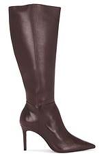 Schutz Mikki Up Boot in Dark Chocolate | REVOLVE