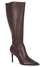 Schutz Mikki Up Boot in Dark Chocolate | REVOLVE