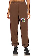 Product image of Stay Cool Puff Paint Sweatpants. Click to view full details