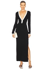 Milenia Sleeved Maxi Dress - thumbnail 4