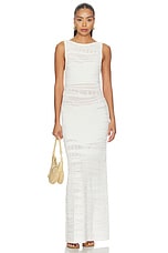 Wrenley Open Back Knit Maxi Dress - thumbnail 4