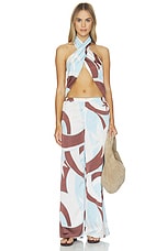 Kaeli Elasticated Palazzo Pant - thumbnail 8