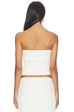 Adalee Ruffle Texture Strapless Top - thumbnail 6