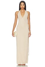 Tiare Shimmer Maxi Dress - thumbnail 4