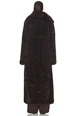 Leila Faux Fur Coat - thumbnail 6
