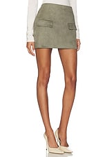 Amelia Faux Suede Mini Skirt - thumbnail 4