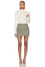 Amelia Faux Suede Mini Skirt - thumbnail 7