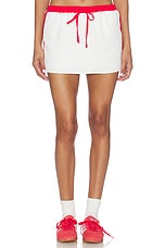 Reed Contrast Mini Skirt - thumbnail 5
