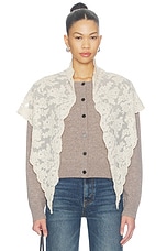 Kirra Lace Cardigan With Scarf - thumbnail 4