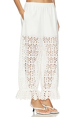 Leila Eyelet Pants - thumbnail 5