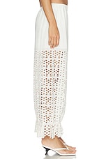 Leila Eyelet Pants - thumbnail 6