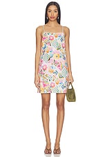 Beach Boheme Bandeau Mini Dress - thumbnail 4
