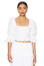 Product image of Seafolly Caspian Shirring Top. Click to view full details
