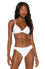 Product image of Seafolly Essentials Fixed Triangle Bikini Top. Click to view full details