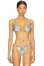Beach Boheme Slide Triangle Bikini Top - thumbnail 4