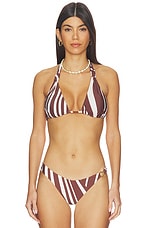 Coastline Longline Triangle Bikini Top - thumbnail 4