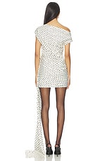 Satin Tie Side Mini Dress - thumbnail 7