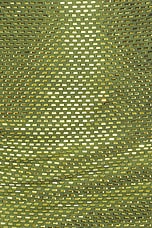 Olive Rhinestone Mini Dress - thumbnail 7