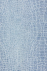 Rhinestone Croc Effect Denim Mini Dress - thumbnail 8