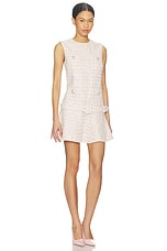 Pink Sequin Boulce Belted Mini Dress - thumbnail 5