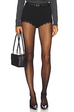 Stretch Crepe Lace Short