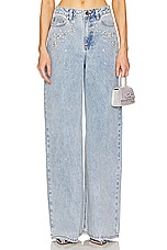 Embellished Wide Leg