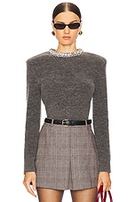 Embellished Knit Top