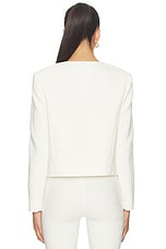 Cream 3d Flower Jacket - thumbnail 6