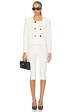 Cream 3d Flower Jacket - thumbnail 7