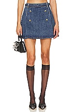 Denim Mini Skirt