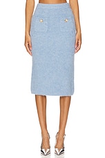 Soft Knit Midi Skirt