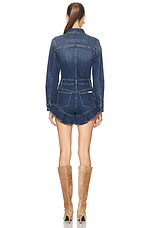 Denim Frill Playsuit - thumbnail 7