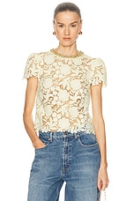 Yellow Lace Top - thumbnail 4