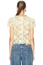Yellow Lace Top - thumbnail 6