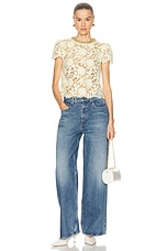 Yellow Lace Top - thumbnail 7