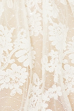Cream Sequin Lace Top - thumbnail 8