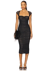 Kylie Mesh Midi Dress - thumbnail 4