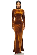 Viola Velvet Dress - thumbnail 4