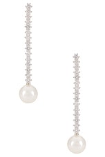 Pearl Tennis Earring