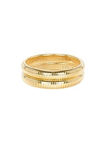 Striated Bracelet Set