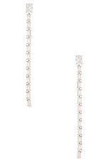 Baguette Tennis Earring