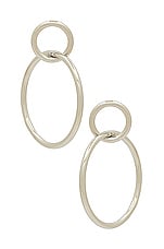 Product image of SHASHI Double Circle Hoop. Click to view full details