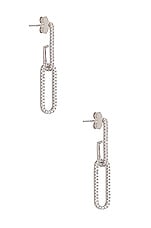Staple Pave Earring